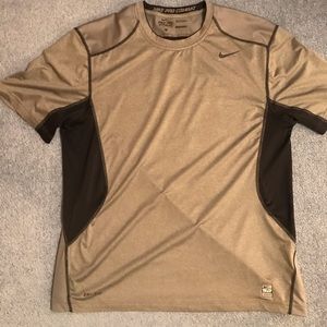 Nike pro combat fitted shirt